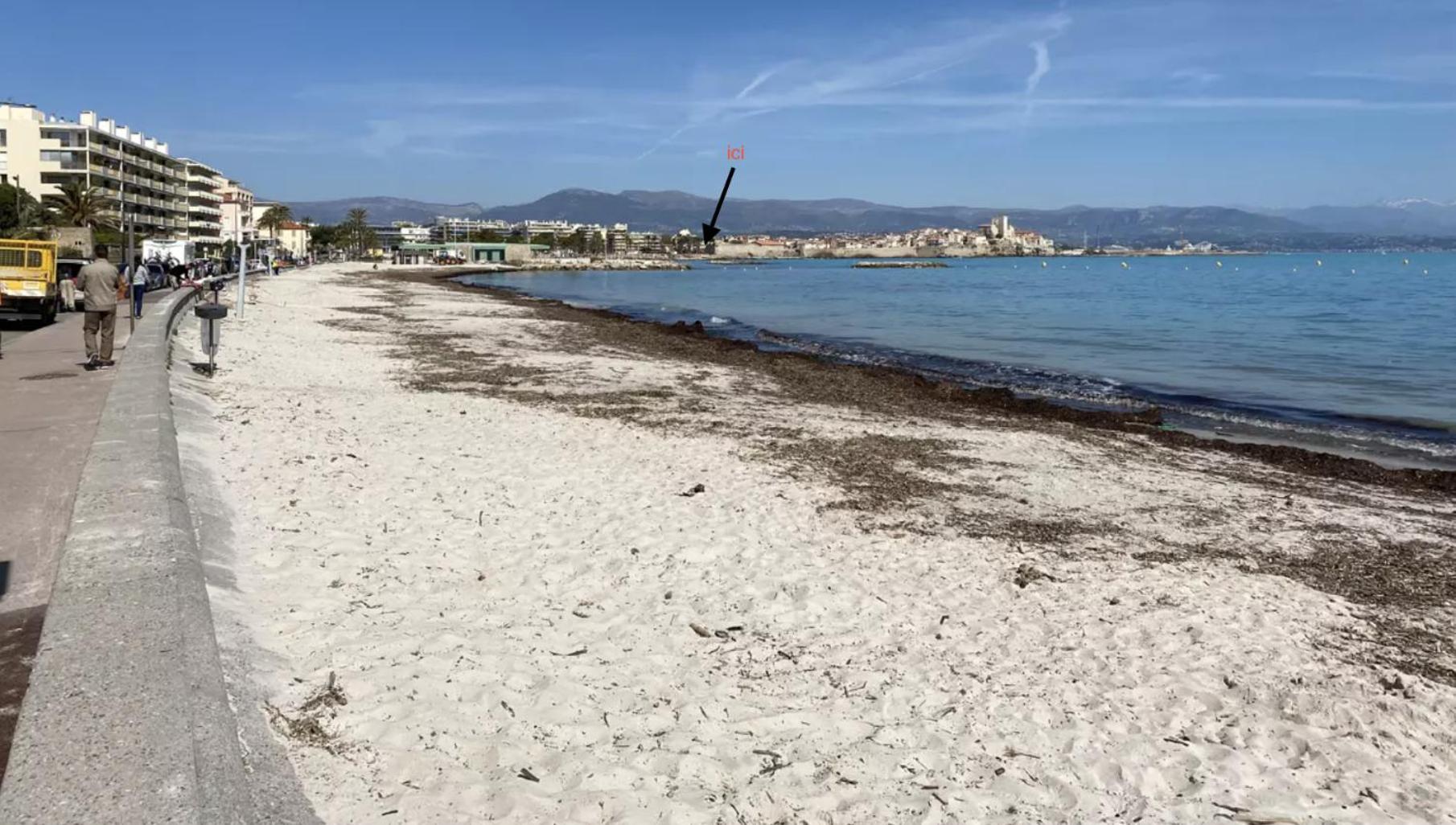 Vue Mer Et Remparts. Entre Vieille Ville Et Plages Antibes Zewnętrze zdjęcie