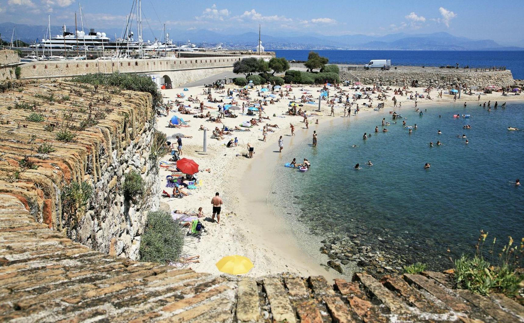 Vue Mer Et Remparts. Entre Vieille Ville Et Plages Antibes Zewnętrze zdjęcie