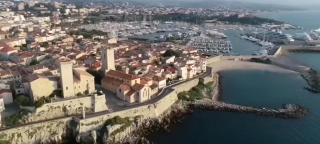Vue Mer Et Remparts. Entre Vieille Ville Et Plages Antibes Zewnętrze zdjęcie